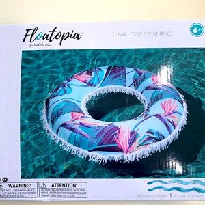 FLOATOPIA Towel top swim ring
